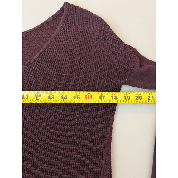 Lululemon The Sweater Life M Bamboo Cashmere Blend Yoga Athleisure Capsule Red - Picture 11 of 12